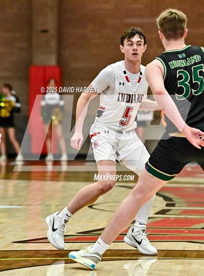 Thumbnail 2 in Highland vs. Strasburg (CHSAA 3A Great 8) photogallery.