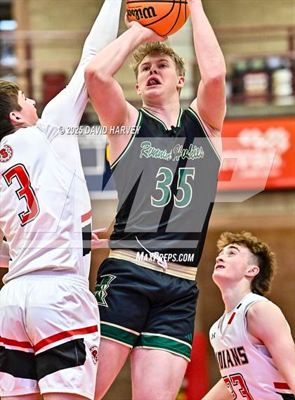 Thumbnail 3 in Highland vs. Strasburg (CHSAA 3A Great 8) photogallery.