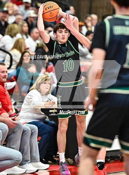 Thumbnail 1 in Highland vs. Strasburg (CHSAA 3A Great 8) photogallery.