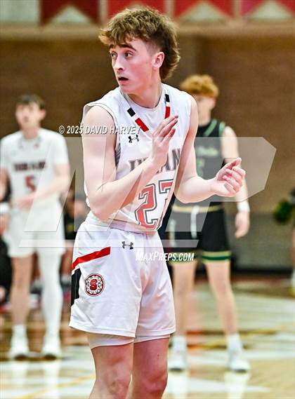 Thumbnail 2 in Highland vs. Strasburg (CHSAA 3A Great 8) photogallery.