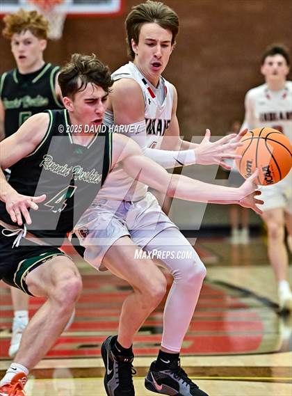 Thumbnail 2 in Highland vs. Strasburg (CHSAA 3A Great 8) photogallery.