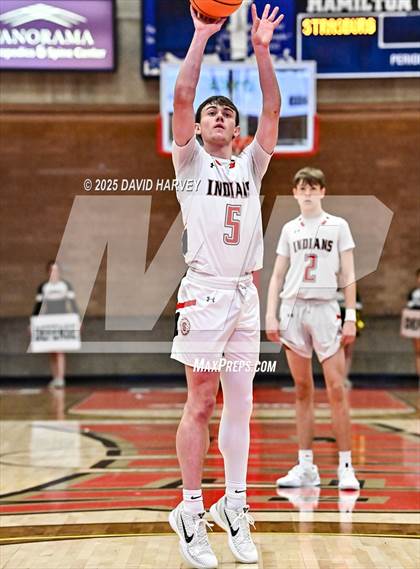 Thumbnail 2 in Highland vs. Strasburg (CHSAA 3A Great 8) photogallery.