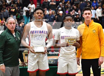Thumbnail 2 in George Washington Prep vs. Santa Clarita Christian (The Classic at Damien) photogallery.