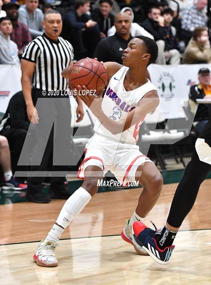 Thumbnail 1 in George Washington Prep vs. Santa Clarita Christian (The Classic at Damien) photogallery.