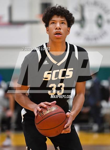 Thumbnail 3 in George Washington Prep vs. Santa Clarita Christian (The Classic at Damien) photogallery.