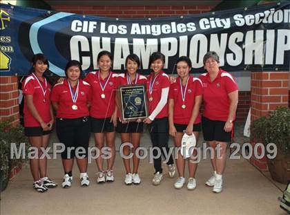 Thumbnail 1 in CIF LA City Section Girls Golf Championships photogallery.