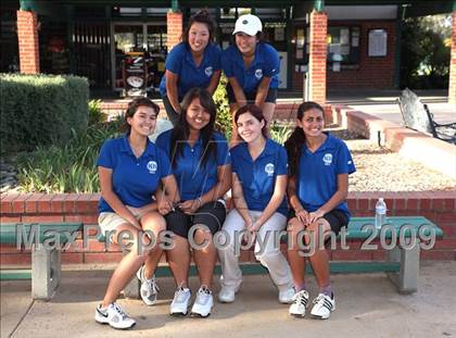 Thumbnail 2 in CIF LA City Section Girls Golf Championships photogallery.