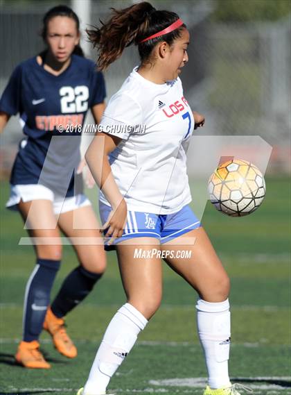 Thumbnail 1 in Cypress vs. Los Alamitos (Aliso Cup Tournament) photogallery.