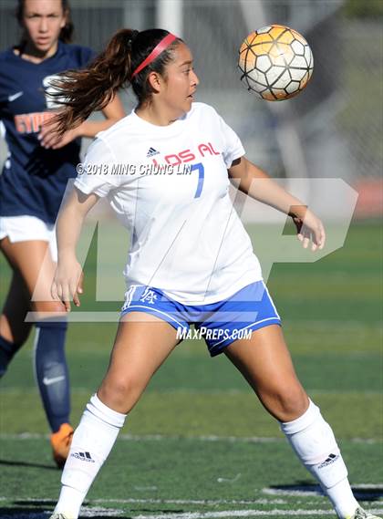 Thumbnail 2 in Cypress vs. Los Alamitos (Aliso Cup Tournament) photogallery.