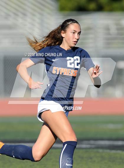 Thumbnail 3 in Cypress vs. Los Alamitos (Aliso Cup Tournament) photogallery.