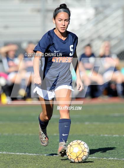 Thumbnail 1 in Cypress vs. Los Alamitos (Aliso Cup Tournament) photogallery.