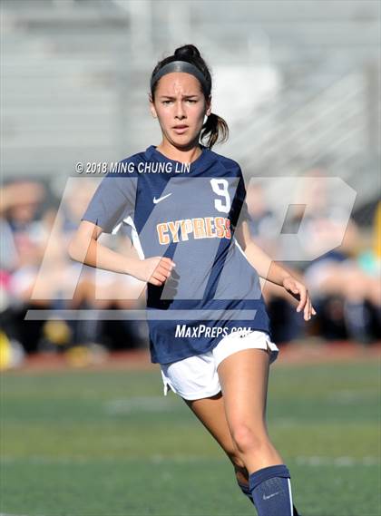 Thumbnail 1 in Cypress vs. Los Alamitos (Aliso Cup Tournament) photogallery.