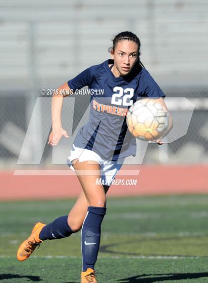 Thumbnail 1 in Cypress vs. Los Alamitos (Aliso Cup Tournament) photogallery.
