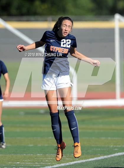 Thumbnail 1 in Cypress vs. Los Alamitos (Aliso Cup Tournament) photogallery.