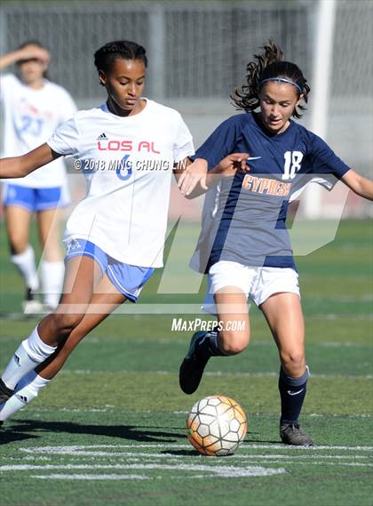 Thumbnail 2 in Cypress vs. Los Alamitos (Aliso Cup Tournament) photogallery.