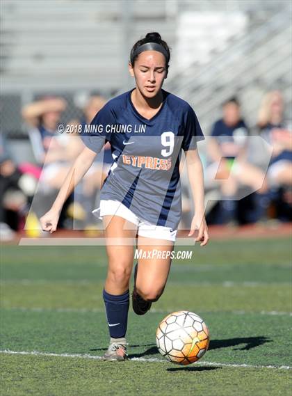 Thumbnail 3 in Cypress vs. Los Alamitos (Aliso Cup Tournament) photogallery.