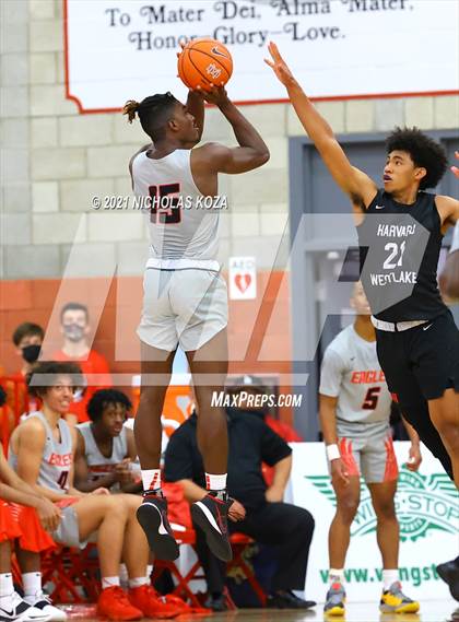 Thumbnail 1 in Harvard-Westlake vs. Etiwanda (Mater Dei Extravaganza) photogallery.
