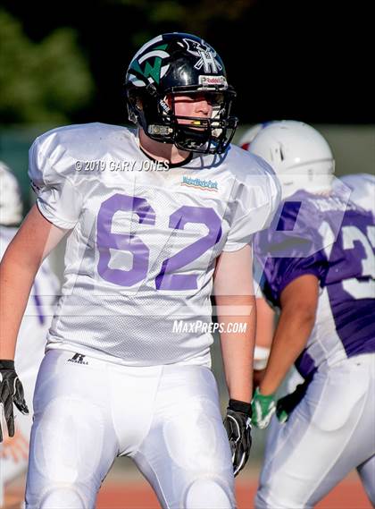 Thumbnail 1 in Lions All-Star 8-man Football Game (CIF Northern Section) photogallery.