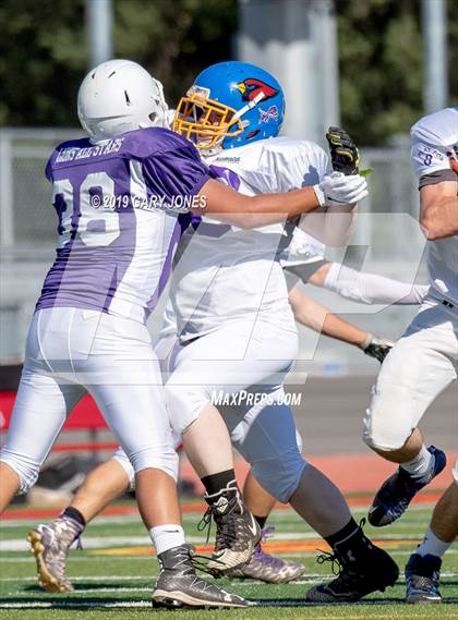 Thumbnail 1 in Lions All-Star 8-man Football Game (CIF Northern Section) photogallery.