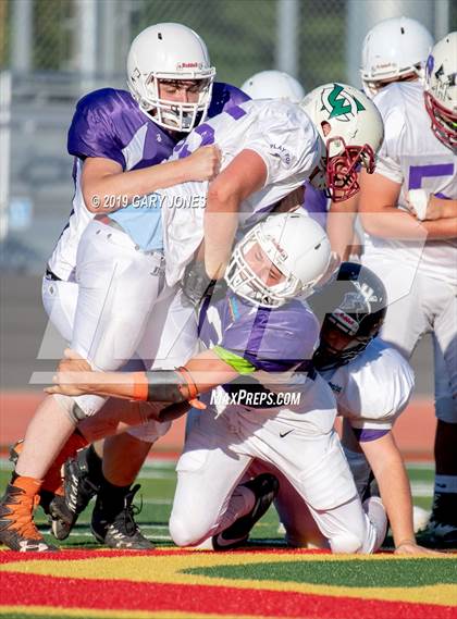 Thumbnail 1 in Lions All-Star 8-man Football Game (CIF Northern Section) photogallery.