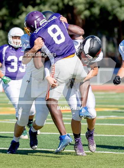 Thumbnail 1 in Lions All-Star 8-man Football Game (CIF Northern Section) photogallery.