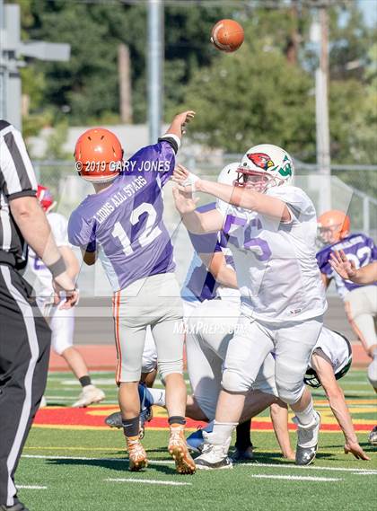 Thumbnail 3 in Lions All-Star 8-man Football Game (CIF Northern Section) photogallery.