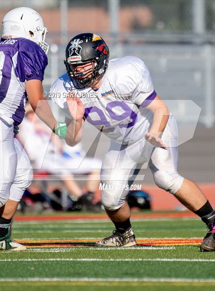 Thumbnail 1 in Lions All-Star 8-man Football Game (CIF Northern Section) photogallery.