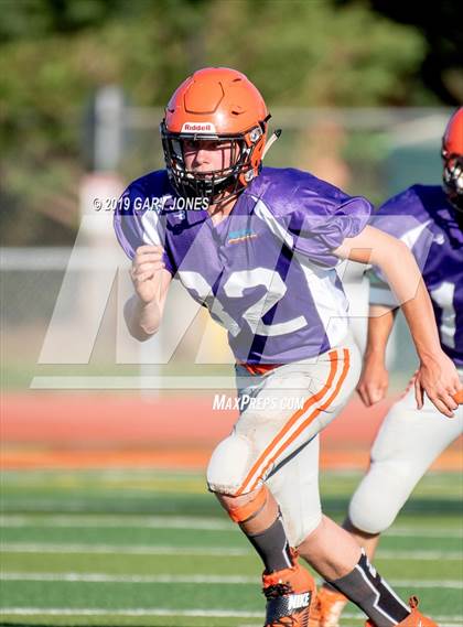 Thumbnail 1 in Lions All-Star 8-man Football Game (CIF Northern Section) photogallery.