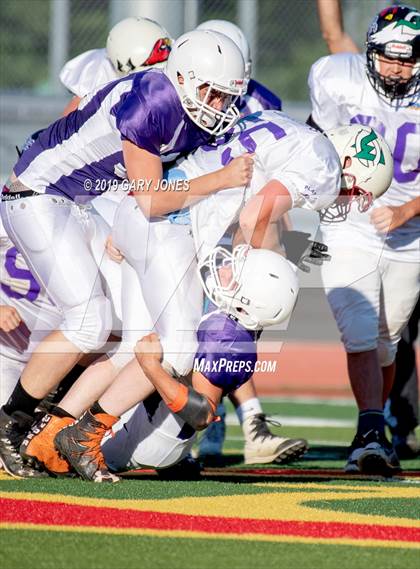 Thumbnail 3 in Lions All-Star 8-man Football Game (CIF Northern Section) photogallery.