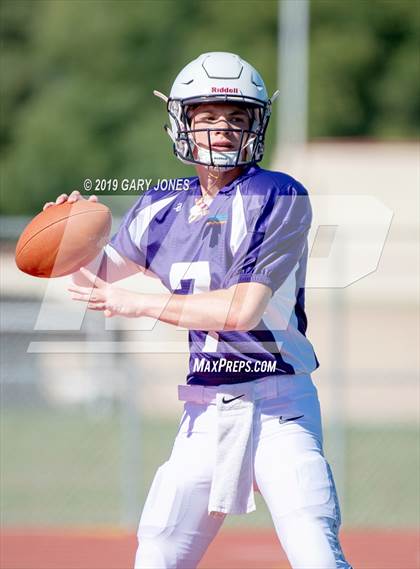 Thumbnail 1 in Lions All-Star 8-man Football Game (CIF Northern Section) photogallery.