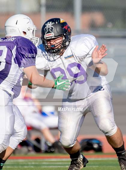 Thumbnail 2 in Lions All-Star 8-man Football Game (CIF Northern Section) photogallery.