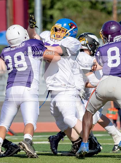 Thumbnail 3 in Lions All-Star 8-man Football Game (CIF Northern Section) photogallery.