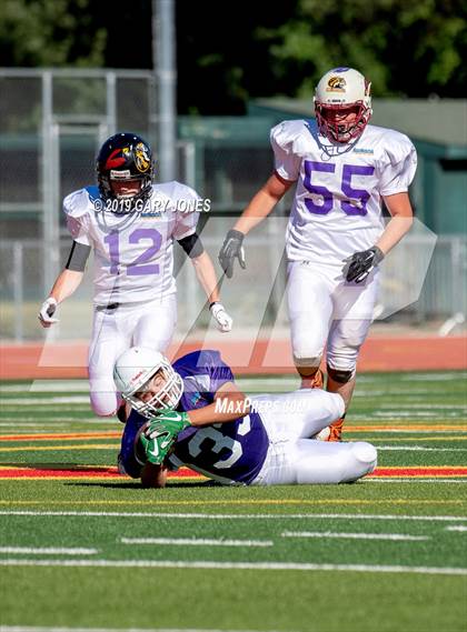 Thumbnail 1 in Lions All-Star 8-man Football Game (CIF Northern Section) photogallery.