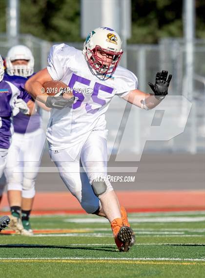 Thumbnail 3 in Lions All-Star 8-man Football Game (CIF Northern Section) photogallery.