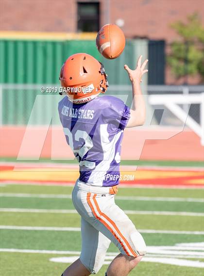 Thumbnail 1 in Lions All-Star 8-man Football Game (CIF Northern Section) photogallery.