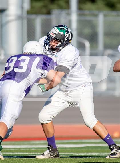 Thumbnail 3 in Lions All-Star 8-man Football Game (CIF Northern Section) photogallery.