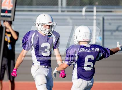 Thumbnail 1 in Lions All-Star 8-man Football Game (CIF Northern Section) photogallery.