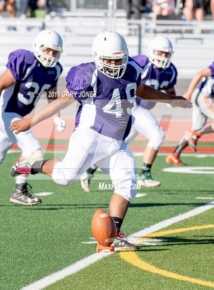 Thumbnail 2 in Lions All-Star 8-man Football Game (CIF Northern Section) photogallery.
