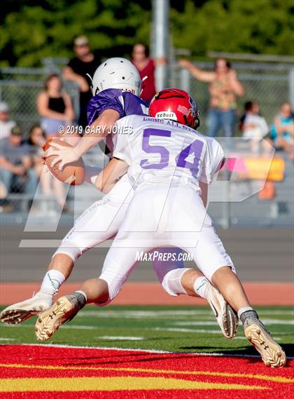 Thumbnail 1 in Lions All-Star 8-man Football Game (CIF Northern Section) photogallery.