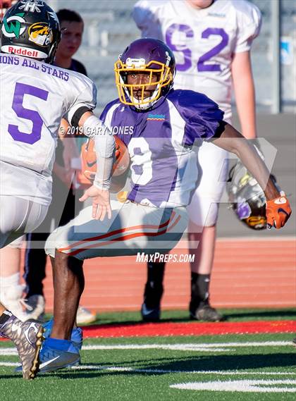 Thumbnail 2 in Lions All-Star 8-man Football Game (CIF Northern Section) photogallery.