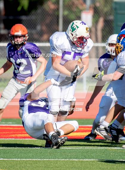 Thumbnail 1 in Lions All-Star 8-man Football Game (CIF Northern Section) photogallery.