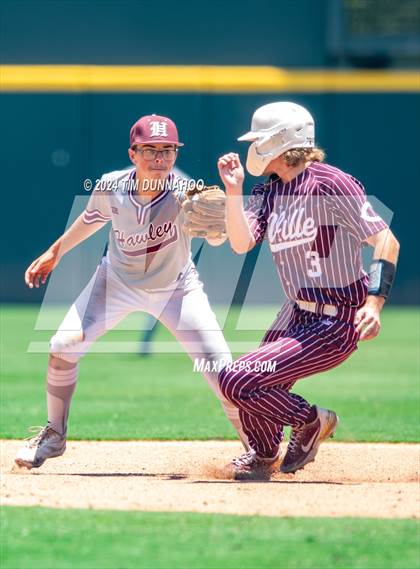 Thumbnail 3 in Collinsville vs. Hawley (UIL 2A Baseball Final) photogallery.