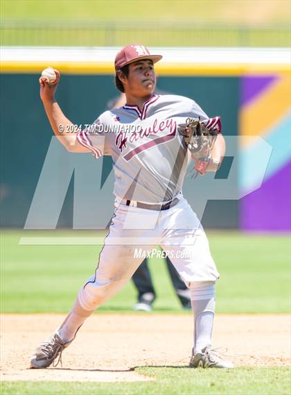 Thumbnail 2 in Collinsville vs. Hawley (UIL 2A Baseball Final) photogallery.