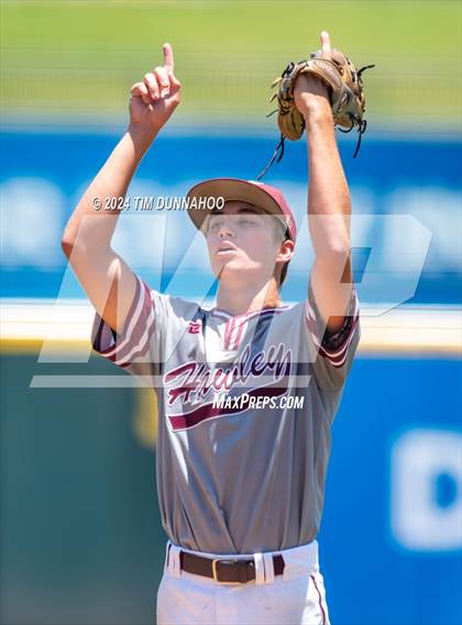 Thumbnail 3 in Collinsville vs. Hawley (UIL 2A Baseball Final) photogallery.