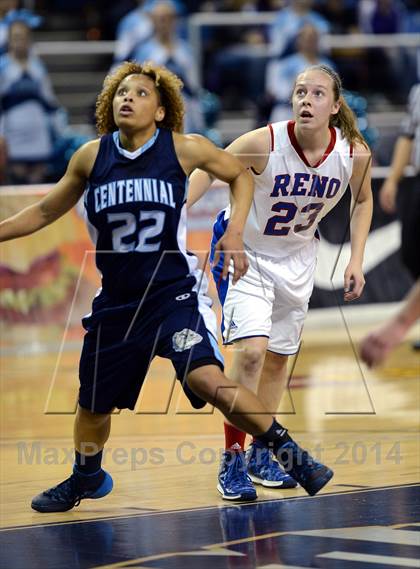 Thumbnail 1 in Centennial vs Reno (NIAA Semifinal) photogallery.