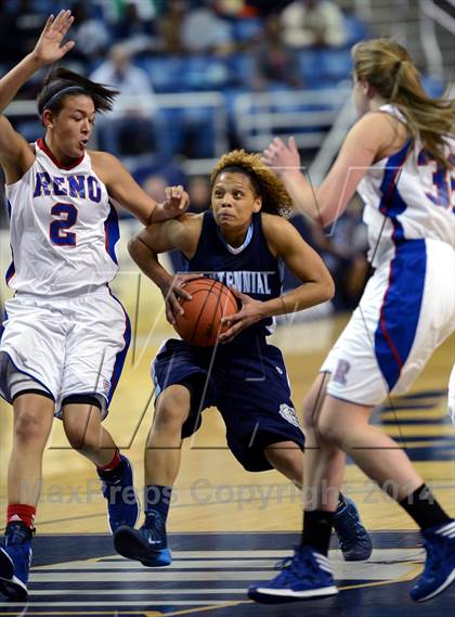 Thumbnail 3 in Centennial vs Reno (NIAA Semifinal) photogallery.