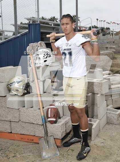 Thumbnail 1 in St. John Bosco (Preseason Early Contenders Photo Shoot)  photogallery.