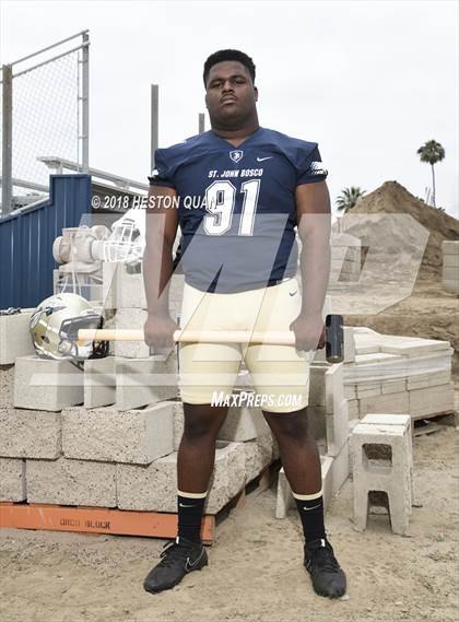 Thumbnail 2 in St. John Bosco (Preseason Early Contenders Photo Shoot)  photogallery.