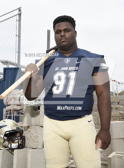 Thumbnail 1 in St. John Bosco (Preseason Early Contenders Photo Shoot)  photogallery.