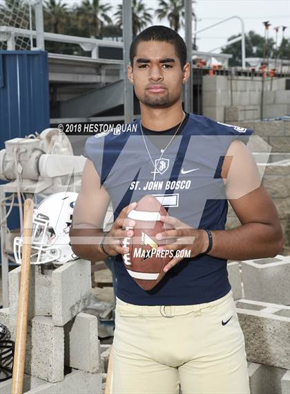 Thumbnail 1 in St. John Bosco (Preseason Early Contenders Photo Shoot)  photogallery.